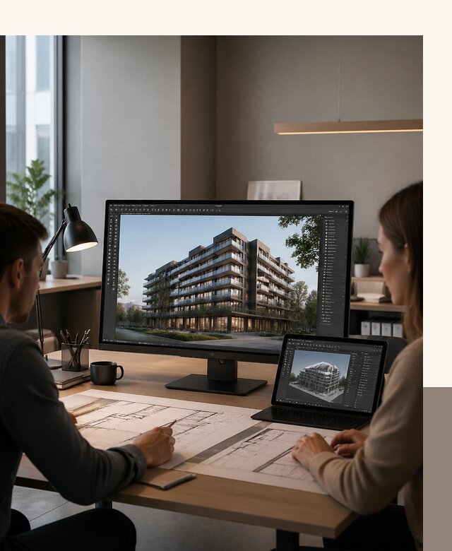 3D визуализация архитектуры и объектов строительства в Самаре